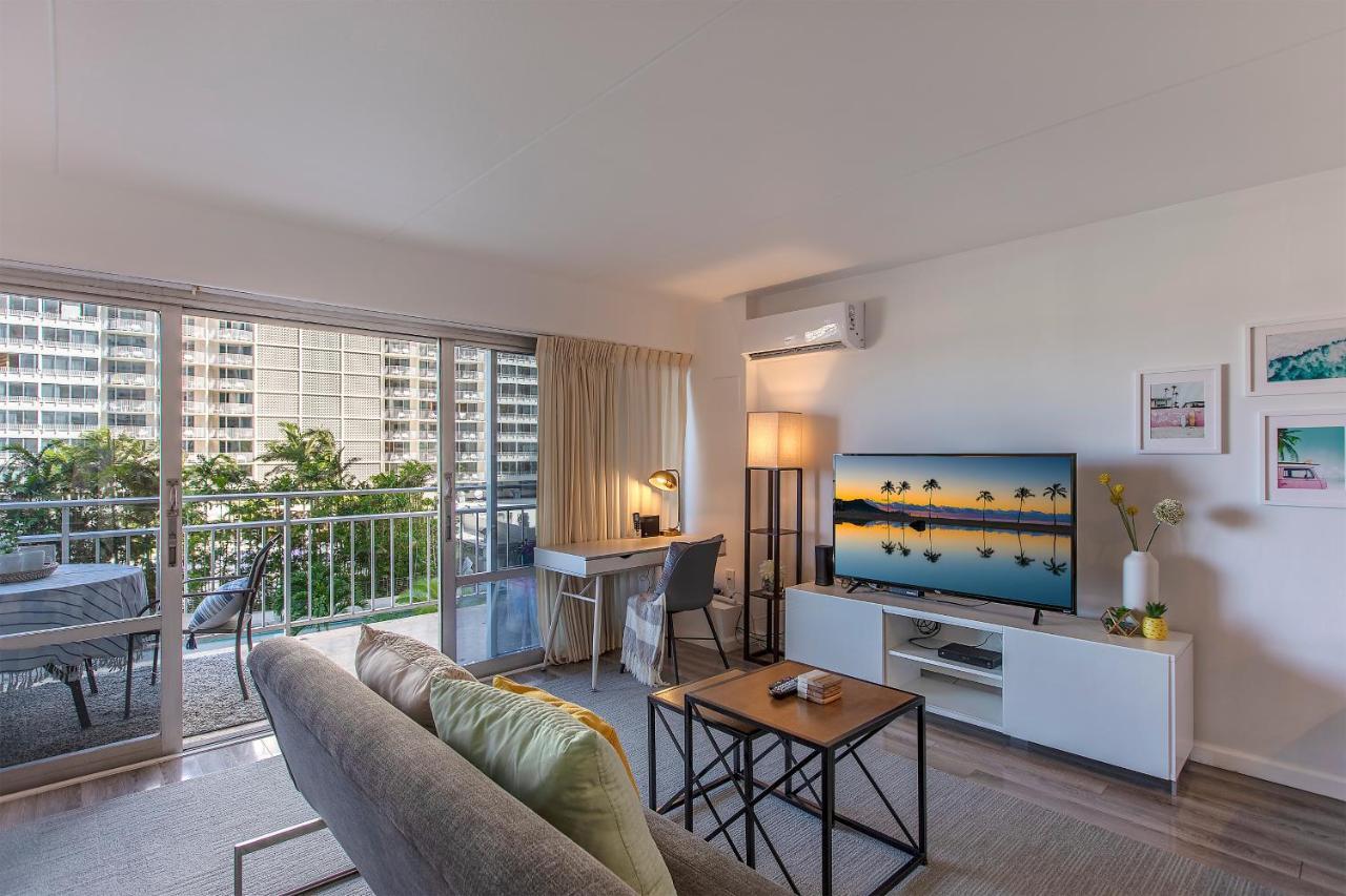 @ Marbella Lane - Oceanview Suite Steps To Beach Honolulu Dış mekan fotoğraf
